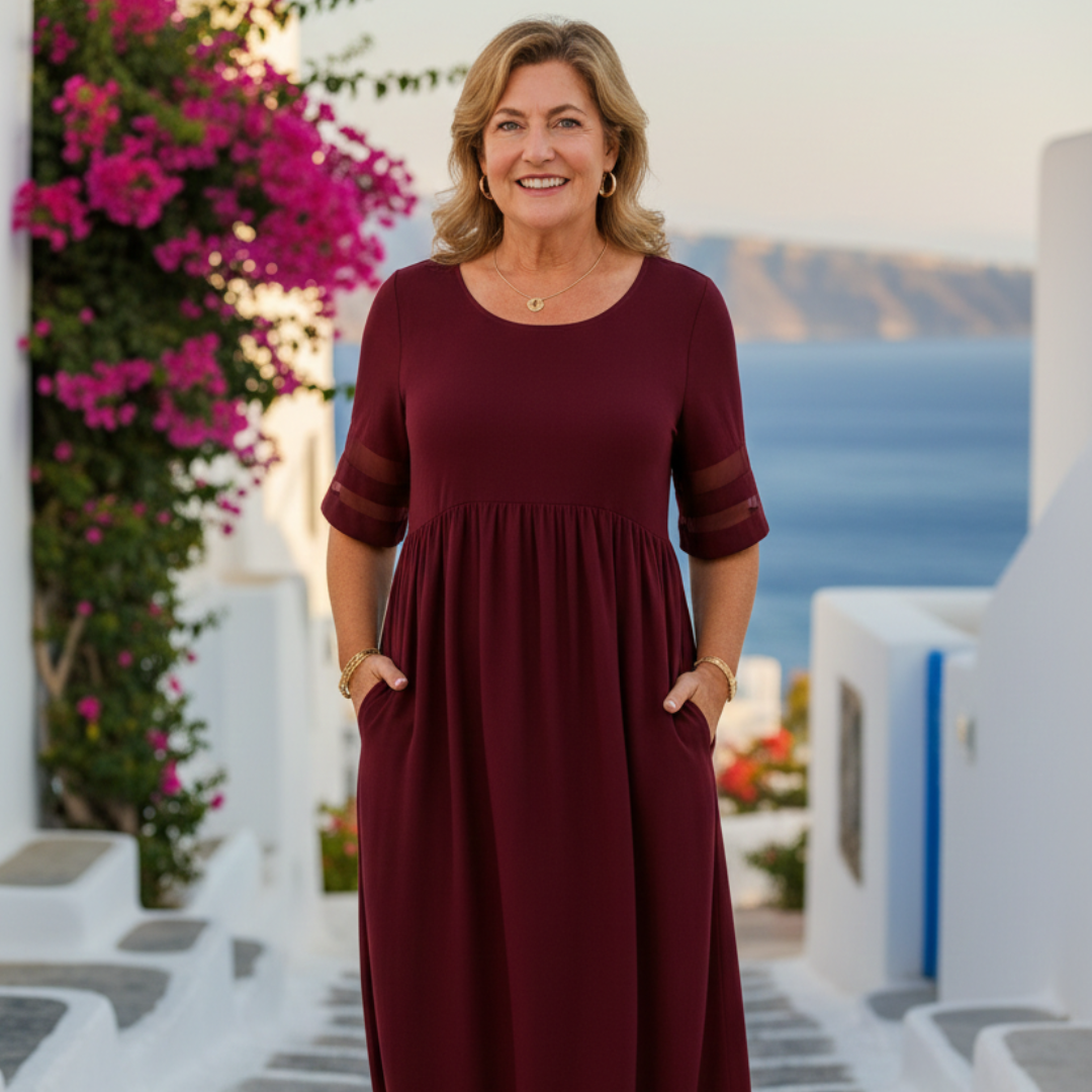 Penelope - Tyylikäs maxi-mekko