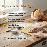 Mehiläisvahasta valmistettu leipäpussi ja 100 % puuvilla — Premium