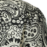 Pitkähihaista puuvillapaitaa vintage paisley -kuviolla miehille