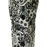 Pitkähihaista puuvillapaitaa vintage paisley -kuviolla miehille