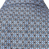 Gombos-paita, pitkät hihat, geometrisella kuviolla miehille