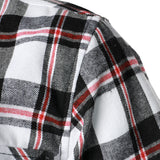 Flanelipaita kaksitaskulla miehille