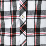 Flanelipaita kaksitaskulla miehille