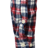 Flanelipaita kaksitaskulla miehille