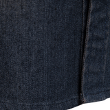 Pitkähihainen rento vintage-puuvillapaita miehille denim-taskulla
