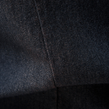 Pitkähihainen rento vintage-puuvillapaita miehille denim-taskulla