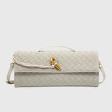 Gabriella Budapest | Kirsikka | Luksus Sametti Intrecciato Clutch Laukku
