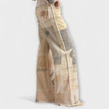Gabriella Budapest | Rhea – Vintage-tyyliset, leveälahkeiset farkut
