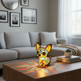 Viehättävä Chihuahua Lamppu