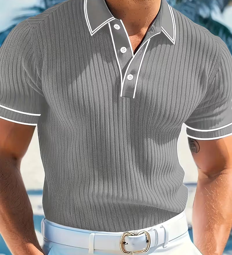 Lucian | Väriblokattu Lyhythihainen Paita