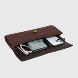 Gabriella Budapest | Kirsikka | Luksus Sametti Intrecciato Clutch Laukku