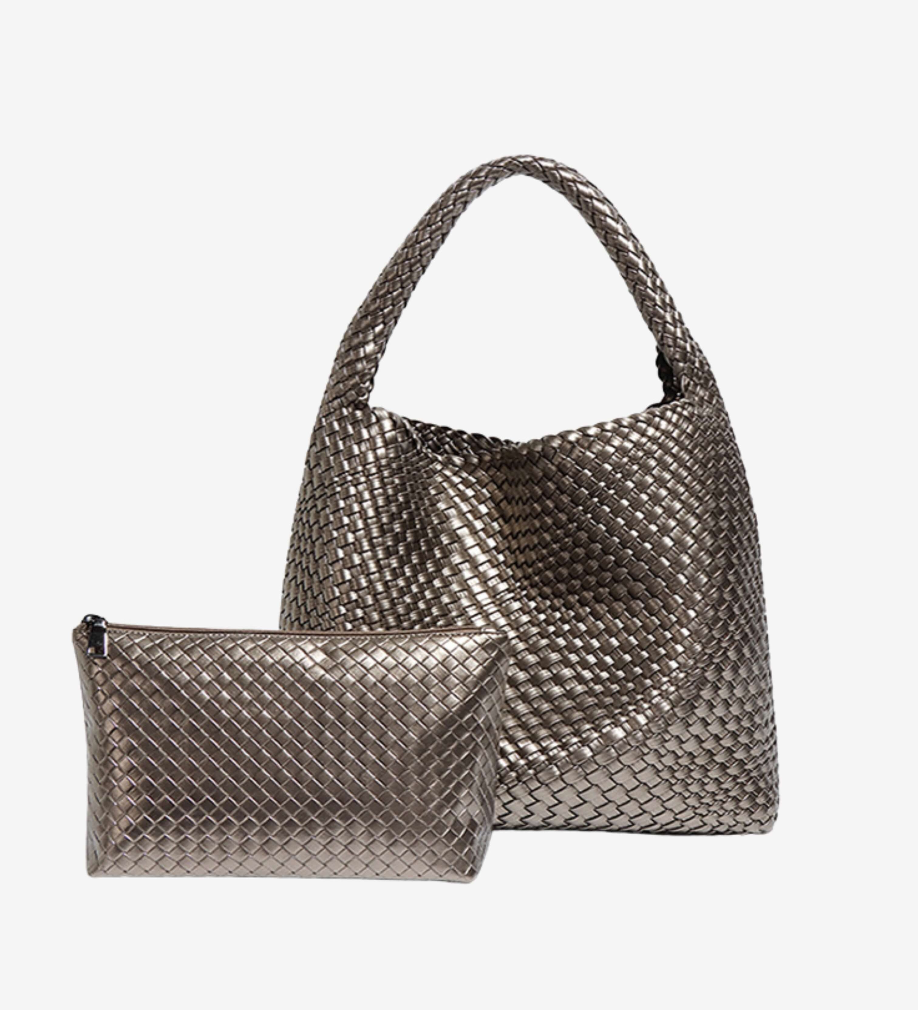 Gabriella Budapest | Luna | Kudottu Oversize Chic Hobo Laukku