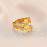Gabriella Budapest | Korall Sormus 18K Kullasta