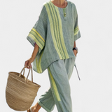 Lorena – Boho Len ja Bambus Setti