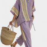 Lorena – Boho Len ja Bambus Setti