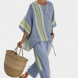 Lorena – Boho Len ja Bambus Setti