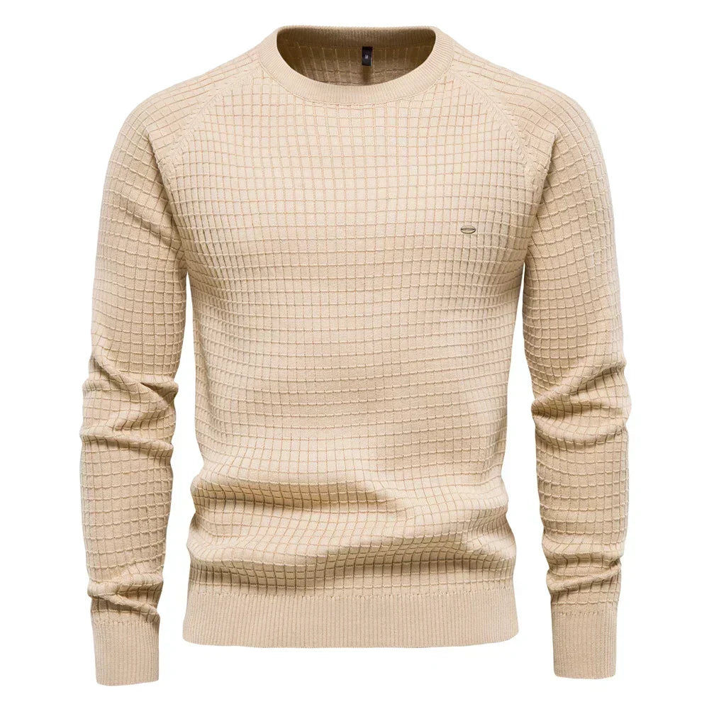 Brandt™ | Miesten villapaita rombikuviolla