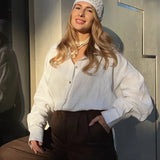 Gabriella Budapest | Puuvillainen Rentouva Paita