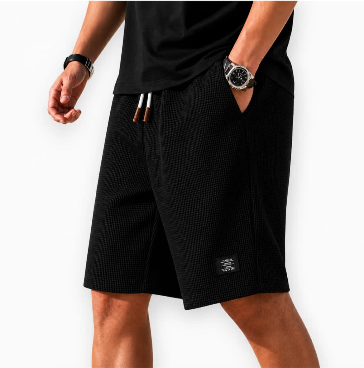 Mason | Vaffel Bermuda Shortsit