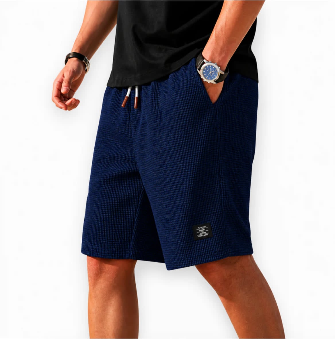 Mason | Vaffel Bermuda Shortsit