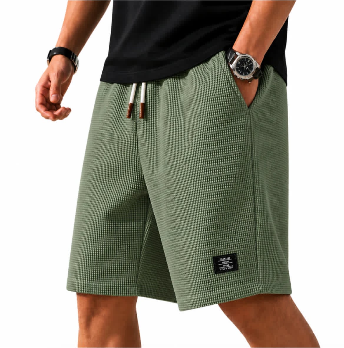 Mason | Vaffel Bermuda Shortsit