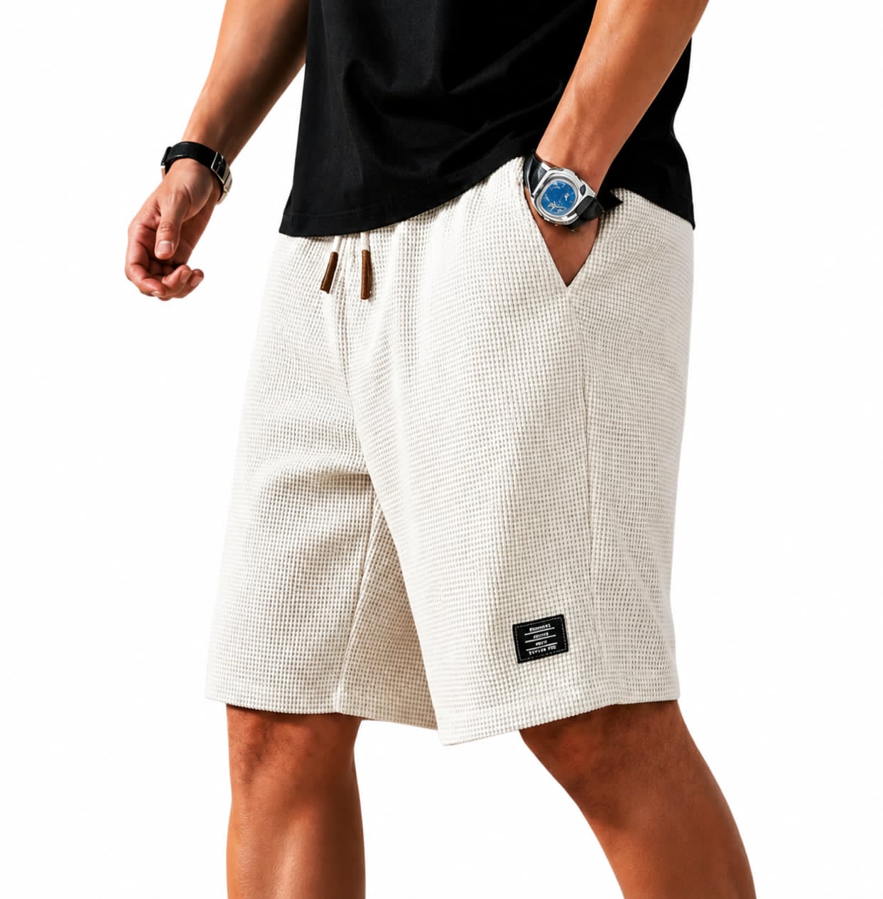 Mason | Vaffel Bermuda Shortsit