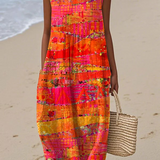 Gabriella Budapest | Faye™ Midi Mekko Auringonlasku