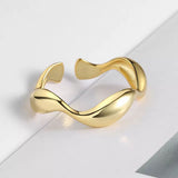 Gabriella Budapest | 18K Kulta Aalto Sormus