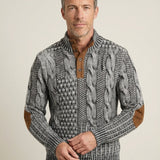 Oliver – Vintage Kuosiset Neulepusero