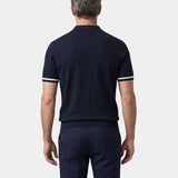 Clark | Raidallinen Zip Polo Paita