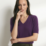 Gabriella Budapest | Elysian V-pääntie Neulepaita