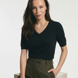 Gabriella Budapest | Elysian V-pääntie Neulepaita