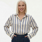 Gabriella Budapest | Raidallinen silkkipaita