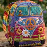 Pehmustettu Reppu - Hippie Pakettiauto