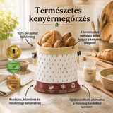 Mehiläisvahasta valmistettu leipäpussi ja 100 % puuvilla — Premium