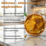 Mehiläisvahasta valmistettu leipäpussi ja 100 % puuvilla — Premium