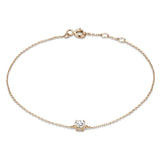 Gabriella Budapest | Moissanite Kivillä Koristeltu Rannekoru 14k Kultaa