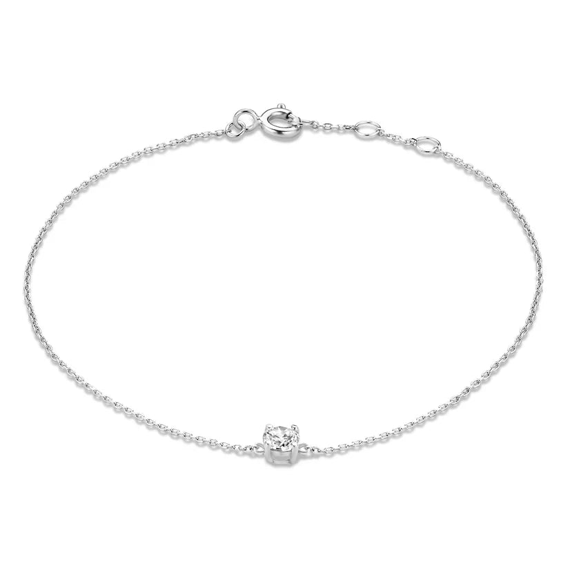 Gabriella Budapest | Moissanite Kivillä Koristeltu Rannekoru 14k Kultaa