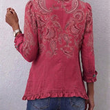 Isotta | Vintage Paisley Takki Valloilla